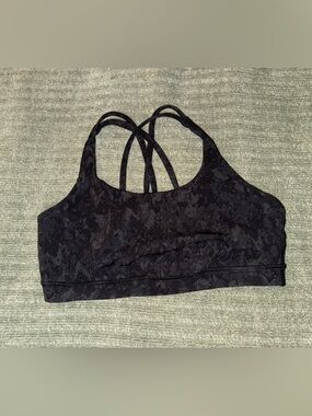 Lulu Black Camo Energy bra